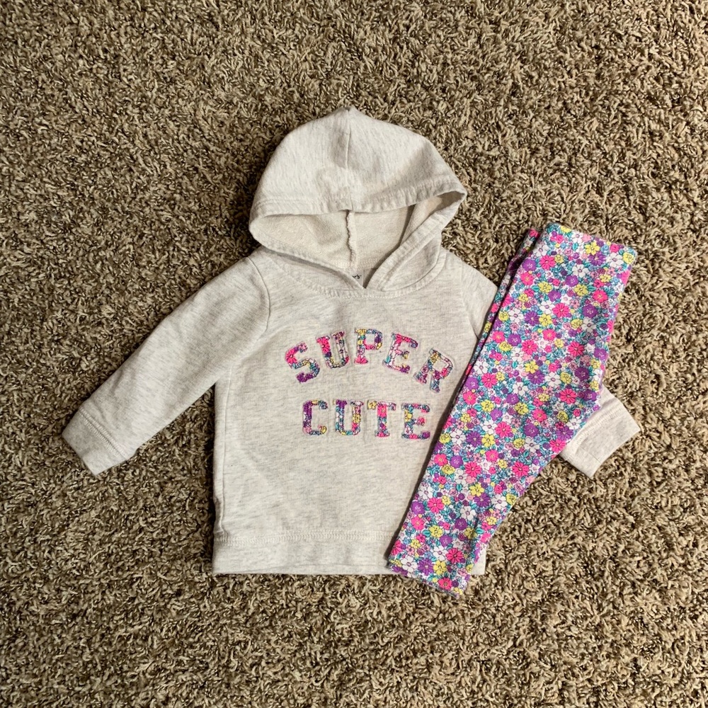 Carters Hoodie Set